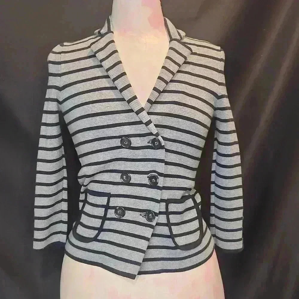 Ann Taylor Loft 100% Cotton Blazer/Cardigan